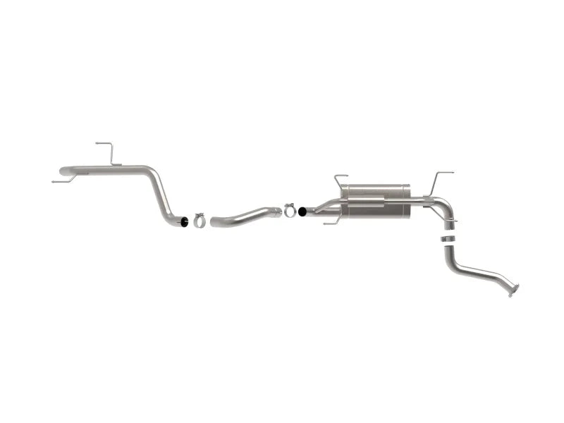 aFe Apollo GT Series 409 SS Hi-Tuck Cat-Back Exhaust Toyota Land Cruiser (J250) 24-25 L4-2.4L (t) - Back View