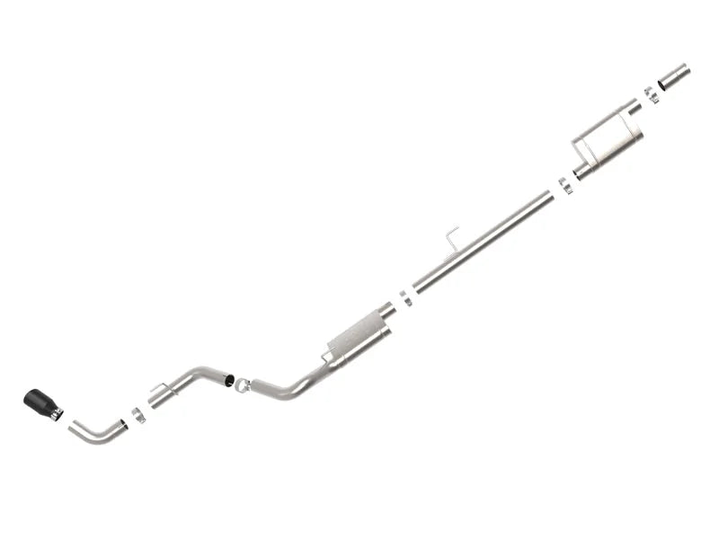 aFe Apollo GT Series 409 Stainless Steel Cat-Back Exhaust 2020 Jeep Gladiator 3.6L - Additional View 7