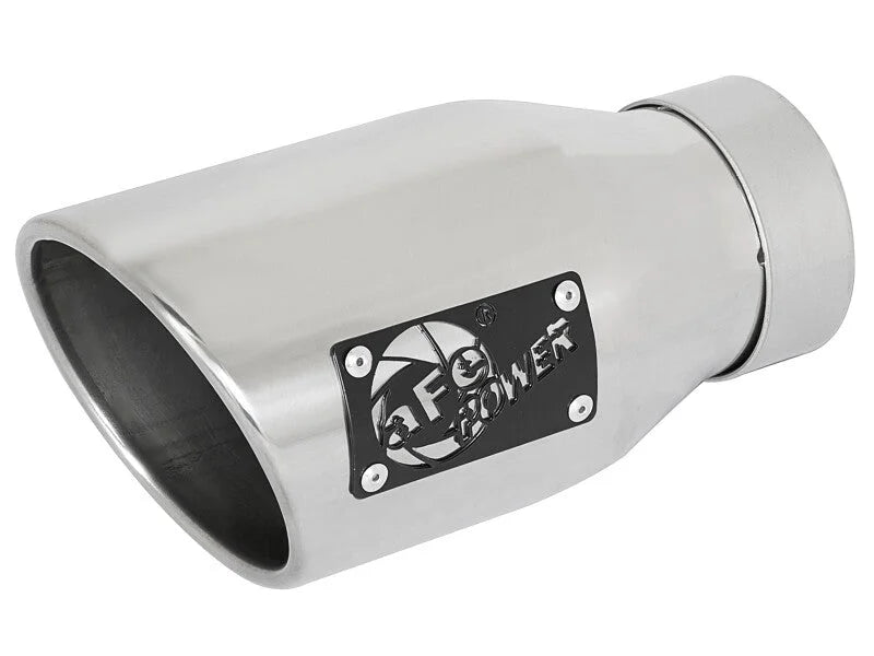 aFe Apollo GT Series 409 Stainless Steel Cat-Back Exhaust 2020 Jeep Gladiator 3.6L - Polished Tip - Installation View