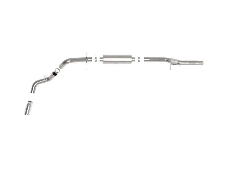 aFe Apollo GT Series 4in 409SS Cat Back Exh System Polished Tip 14-18GM Silverado 1500 V8-6.2L - Additional View 9