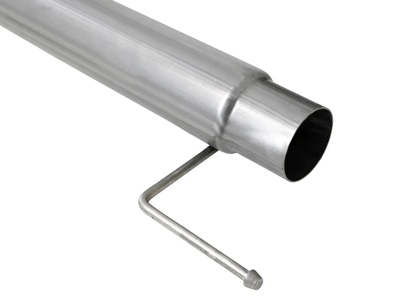 aFe Atlas 4in Aluminized Steel DPF-Back Exh 18-19 Ford F-150 V6-3.0L (td) w/ Black Tip - Installation View