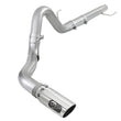 Load image into Gallery viewer, aFe Atlas 4in Aluminized Steel DPF-Back Exh 18-19 Ford F-150 V6-3.0L (td) w/ Polished Tip - Main Product View
