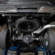 Load image into Gallery viewer, aFe Atlas 4in Aluminized Steel DPF-Back Exh 18-19 Ford F-150 V6-3.0L (td) w/ Polished Tip - Back View