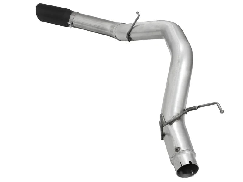 aFe Atlas 5in DPF-Back Aluminized Steel Exh Dodge RAM Diesel 13-14 L6-6.7L Mega Cab w/ Black Tip - Additional View 5
