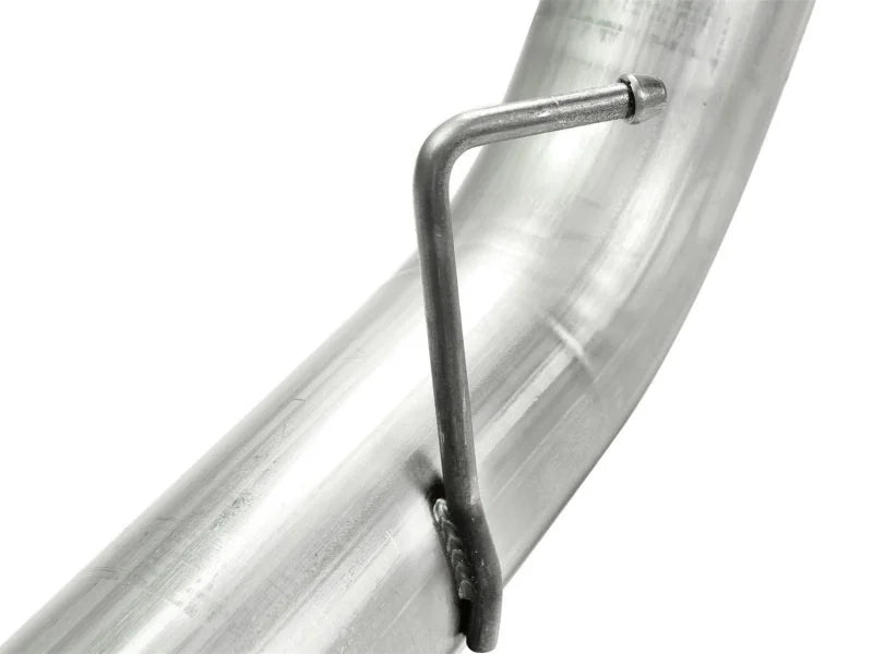 aFe Atlas 5in DPF-Back Aluminized Steel Exh Sys, Ford Diesel Trucks 08-10 V8-6.4L (td) Black tip - Additional View 7