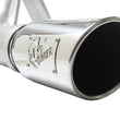 Load image into Gallery viewer, aFe Atlas Exhaust 4in Aluminized Cat-Back w/ 304 SS Polished Tip 11-13 Ford F-150 EcoBoost V6 3.5L - Side View