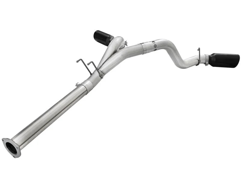 aFe Atlas Exhaust 4in DPF-Back Al Steel 11-14 Ford Diesel Trucks V8-6.7L (td) - Additional View 6