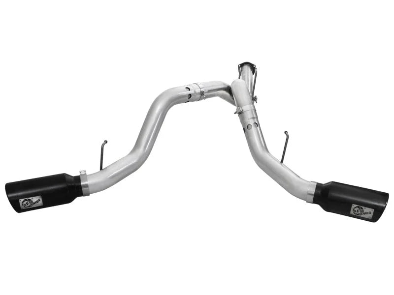 aFe Atlas Exhaust 4in DPF-Back Al Steel 11-14 Ford Diesel Trucks V8-6.7L (td) - Additional View 7