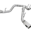 Load image into Gallery viewer, aFe Atlas Exhaust 4in DPF-Back Exhaust Aluminized Steel Polished Tip 11-14 ford Diesel Truck V8-6.7L - Main Product View