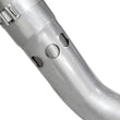 Load image into Gallery viewer, aFe Atlas Exhaust 4in DPF-Back Exhaust Aluminized Steel Polished Tip 11-14 ford Diesel Truck V8-6.7L - Side View