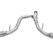 Load image into Gallery viewer, aFe Atlas Exhaust 4in DPF-Back Exhaust Aluminized Steel Polished Tip 11-14 ford Diesel Truck V8-6.7L - Installation View