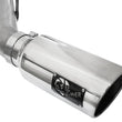 Load image into Gallery viewer, aFe Atlas Exhaust 4in DPF-Back Exhaust Aluminized Steel Polished Tip 11-14 ford Diesel Truck V8-6.7L - Additional View 6