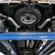 Load image into Gallery viewer, aFe Atlas Exhaust 4in Dual DPF-Back Al Steel w/ Black Tips 16-17 GM Diesel Truck V8-6.6L (td) LML - Side View