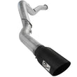 Load image into Gallery viewer, aFe Atlas Exhaust 5in DPF-Back Al Steel 07.5-10 GM Diesel Trucks V8-6.6L (td) LMM (Blk Tip) - Main Product View