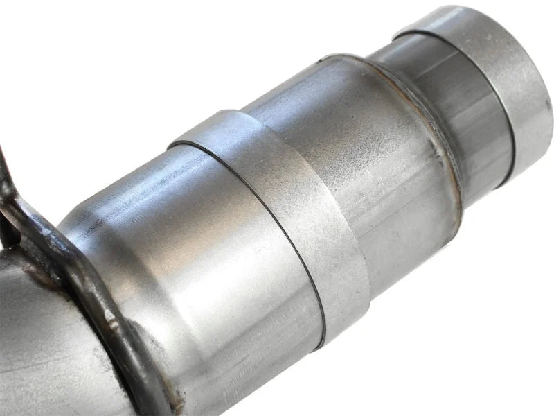 aFe Atlas Exhaust 5in DPF-Back Al Steel 11-13 GM Diesel Trucks V8-6.6L (td) LML - Additional View 6