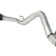 Load image into Gallery viewer, aFe Atlas Exhaust 5in DPF-Back Al Steel 11-13 GM Diesel Trucks V8-6.6L (td) LML (Blk Tip) - Side View