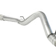 Load image into Gallery viewer, aFe Atlas Exhaust 5in DPF-Back Al Steel 11-13 GM Diesel Trucks V8-6.6L (td) LML (Pol Tip) - Side View