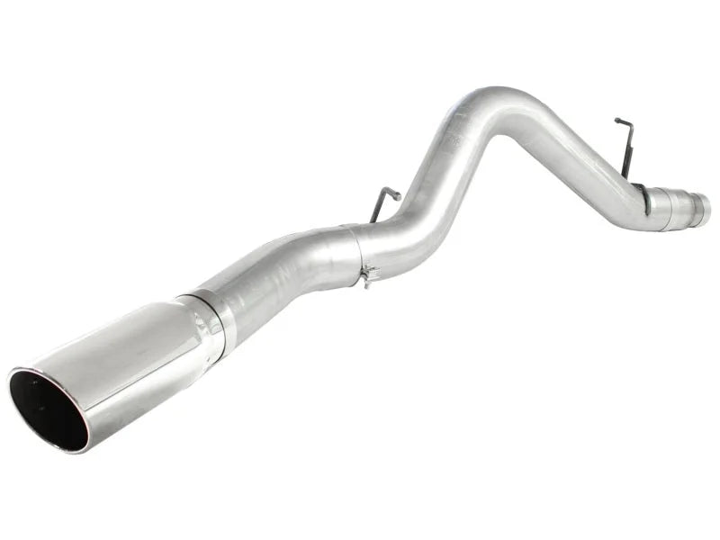 aFe Atlas Exhaust 5in DPF-Back Al Steel 11-13 GM Diesel Trucks V8-6.6L (td) LML (Pol Tip) - Additional View 5