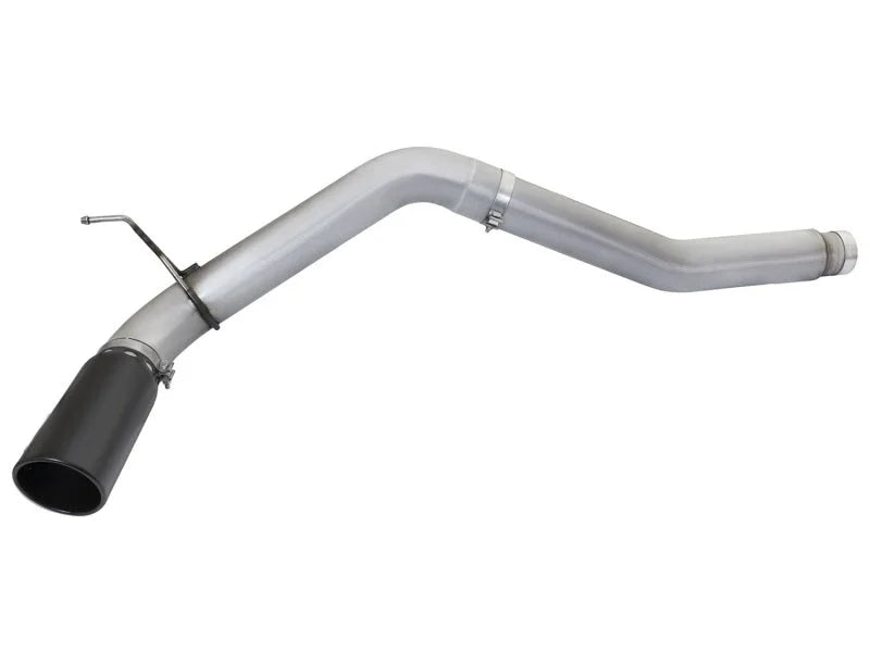 aFe Atlas Exhaust 5in DPF-Back Al Steel 2016 Nissan Titan XD V8-5.0L Black Tip - Additional View 6