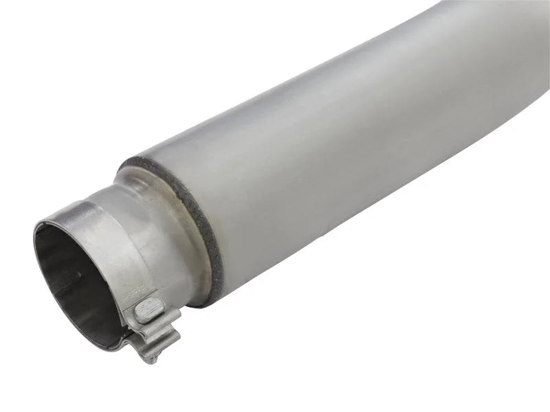 aFe Atlas Exhaust 5in DPF-Back Al Steel 2016 Nissan Titan XD V8-5.0L Black Tip - Additional View 8