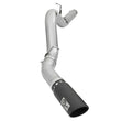 Load image into Gallery viewer, aFe Atlas Exhaust 5in DPF-Back Aluminized Steel w/ Black Tips 16-17 GM Diesel Truck V8-6.6L (td) - Main Product View