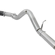 Load image into Gallery viewer, aFe Atlas Exhaust 5in DPF-Back Aluminized Steel w/ Black Tips 16-17 GM Diesel Truck V8-6.6L (td) - Installation View