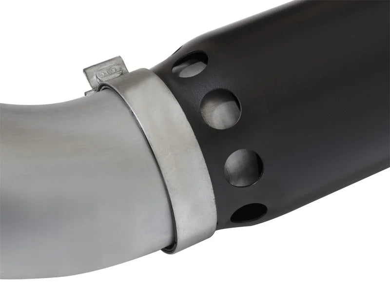 aFe Atlas Exhaust 5in DPF-Back Aluminized Steel w/ Black Tips 16-17 GM Diesel Truck V8-6.6L (td) - Additional View 8