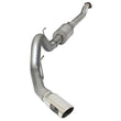 Load image into Gallery viewer, aFe Atlas Exhausts 4in Cat-Back Aluminized Steel Exhaust 2015 Ford F-150 V6 3.5L (tt) Polished Tip - Main Product View