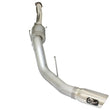 Load image into Gallery viewer, aFe Atlas Exhausts 4in Cat-Back Aluminized Steel Exhaust 2015 Ford F-150 V6 3.5L (tt) Polished Tip - Side View