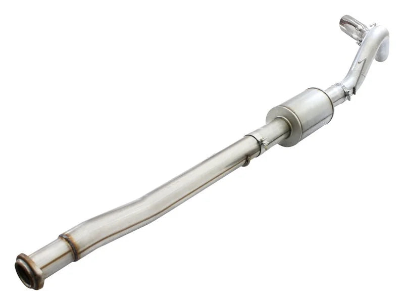 aFe Atlas Exhausts 4in Cat-Back Aluminized Steel Exhaust 2015 Ford F-150 V6 3.5L (tt) Polished Tip - Additional View 5