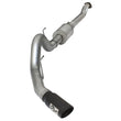 Load image into Gallery viewer, aFe Atlas Exhausts 4in Cat-Back Aluminized Steel Exhaust Sys 2015 Ford F-150 V6 3.5L (tt) Black Tip - Main Product View