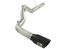 Load image into Gallery viewer, aFe Atlas Exhausts DPF-Back Aluminized Steel Exhaust Dodge Diesel Trucks 07.5-12 L6-6.7L Black Tip - Main Product View