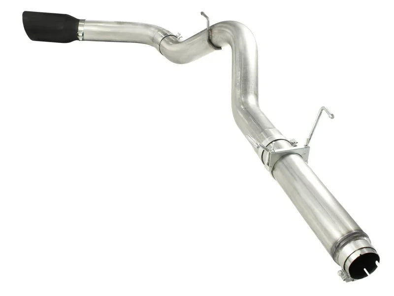 aFe Atlas Exhausts DPF-Back Aluminized Steel Exhaust Dodge Diesel Trucks 07.5-12 L6-6.7L Black Tip - Additional View 7