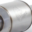 Load image into Gallery viewer, aFe Atlas Exhausts Mufflers Al Steel EXH Muffler 4 ID In/Out 8 Dia x 12L AL - Detail View