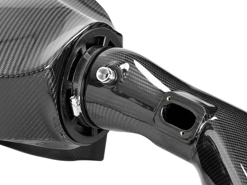 aFe Black Series Carbon Fiber CAIS w/Pro 5R Filter 16-18 BMW M2 (F87) L6-3.0L - Additional View 5