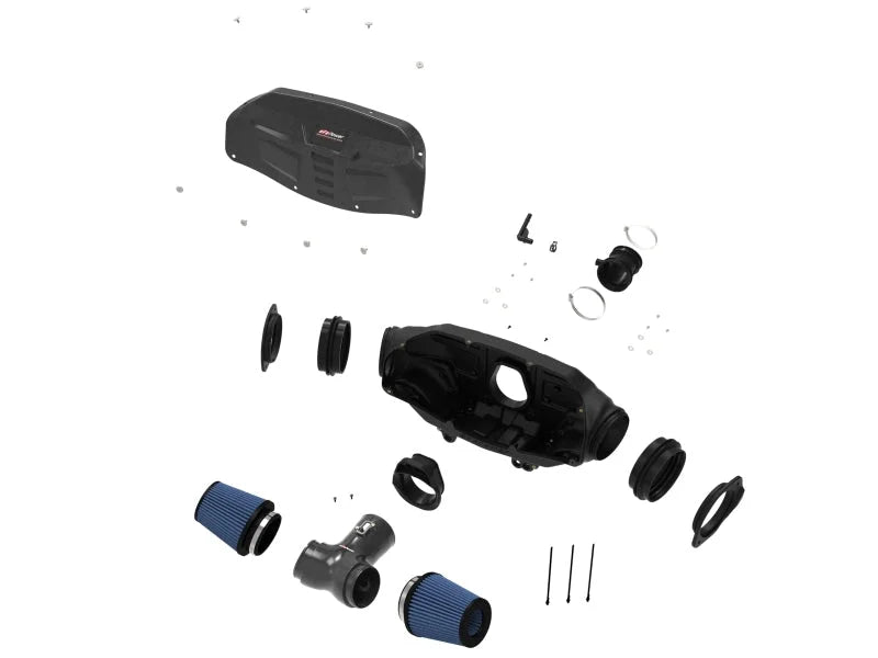 aFe Black Series Carbon Fiber Pro 5R Air Intake System 2020 Chevrolet Corvette C8 V8 6.2L - Additional View 12