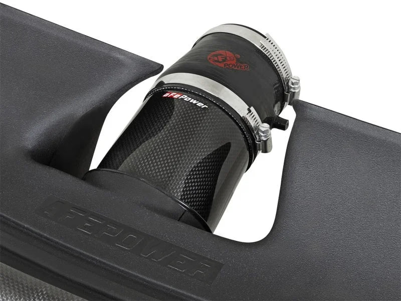 aFe Black Series Cold Air Intake 12-15 Porsche Carrera/Carrera S 3.4L/3.8L - Installation View