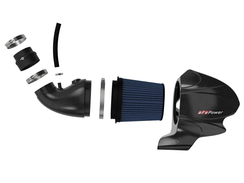 aFe Black Series Cold Air Intake 12-19 Jeep Grand Cherokee (WK2) SRT-8/SRT V8 6.4L HEMI - Back View
