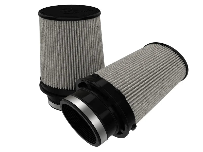 aFe Black Series Replacement Filter w/ Pro DRY S Media 4.5x3IN Fx6x5IN Bx5x3-.75 Tx7IN H - (Pair) - Main Product View