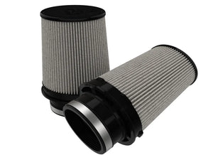 aFe Black Series Replacement Filter w/ Pro DRY S Media 4.5x3IN Fx6x5IN Bx5x3-.75 Tx7IN H - (Pair) - Main Product View