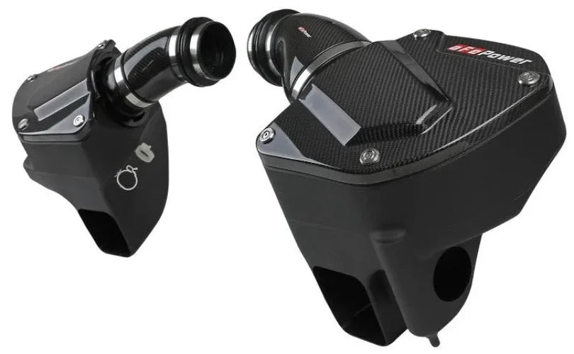 aFe Black Series Stage-2 Carbon Fiber Cold Air Intake System w/ Pro DRY S Media - 18-19 BMW M5 (F90) - Additional View 11