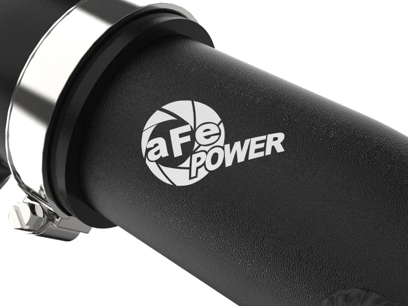 aFe BladeRunner 2-1/2 IN Aluminum Cold Charge Pipe Black 17-20 Hyundai Elantra GT L4-1.6L (t) - Installation View