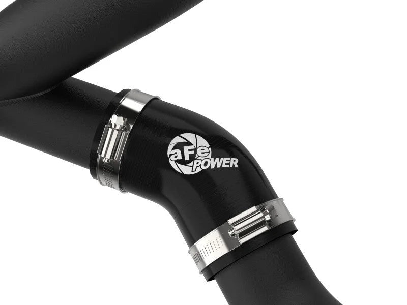 aFe BladeRunner 2 1/4in Intercooler Hot Side Charge Pipe 22-23 Ford Explorer V6-3.0L (tt) - Black - Additional View 5