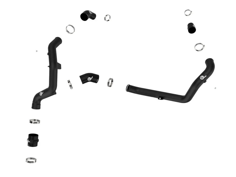 aFe BladeRunner 2 1/4in Intercooler Hot Side Charge Pipe 22-23 Ford Explorer V6-3.0L (tt) - Black - Additional View 7