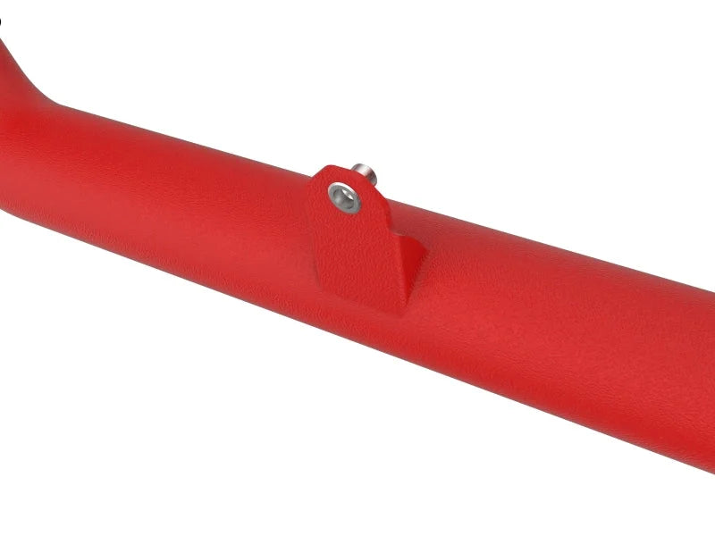 aFe BladeRunner 2 1/4in Intercooler Hot Side Charge Pipe 22-23 Ford Explorer V6-3.0L (tt) - Red - Additional View 5