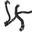 Load image into Gallery viewer, aFe BladeRunner 21-22 Ford F-150 Ecoboost V6-3.5L(tt) Aluminum Hot and Cold Charge Pipe Kit Black - Main Product View
