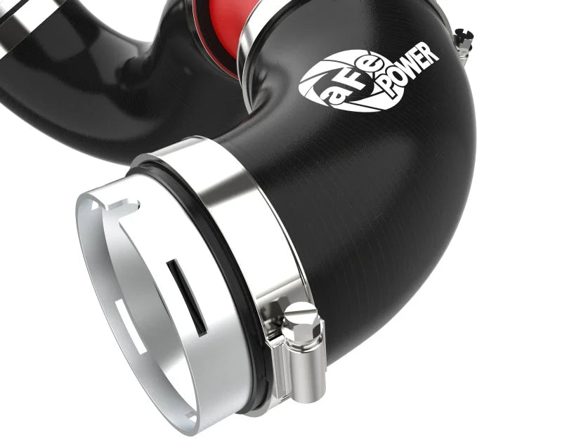 aFe BladeRunner 22-23 Kia Stinger L4-2.5L (t) Aluminum Hot and Cold Charge Pipe Kit - Red - Additional View 6