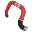Load image into Gallery viewer, aFe BladeRunner 2.5in Red IC Tube Hot Side w/ Coupling &amp; Clamp Kit 2016 GM Colorado/Canyon 2.8L - Main Product View
