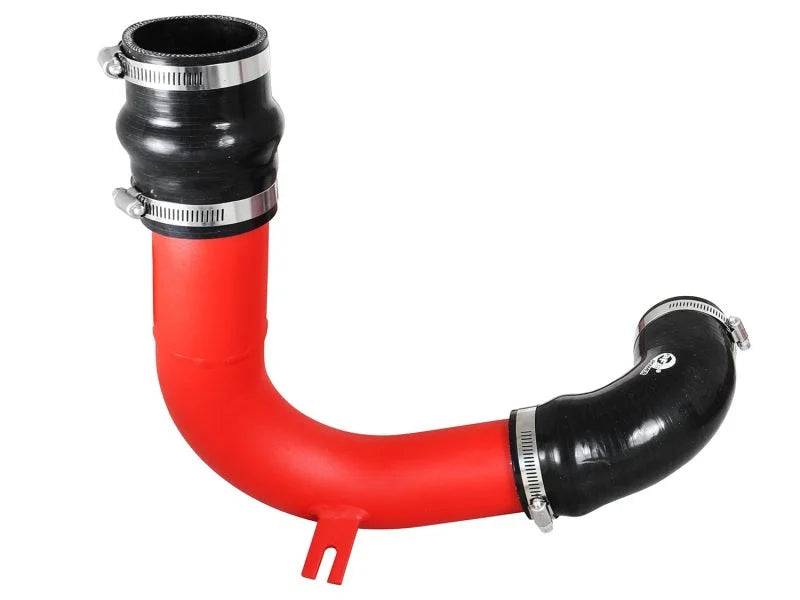 aFe BladeRunner 2.5in Red Intercooler Tube Cold Side 12-16 Ford Focus ST 2.0L (t) - Additional View 5