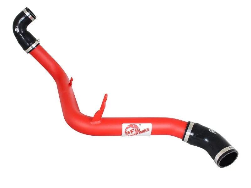 aFe BladeRunner 2.5in Red Intercooler Tube Hot Side 12-16 Ford Focus ST 2.0L (t) - Main Product View